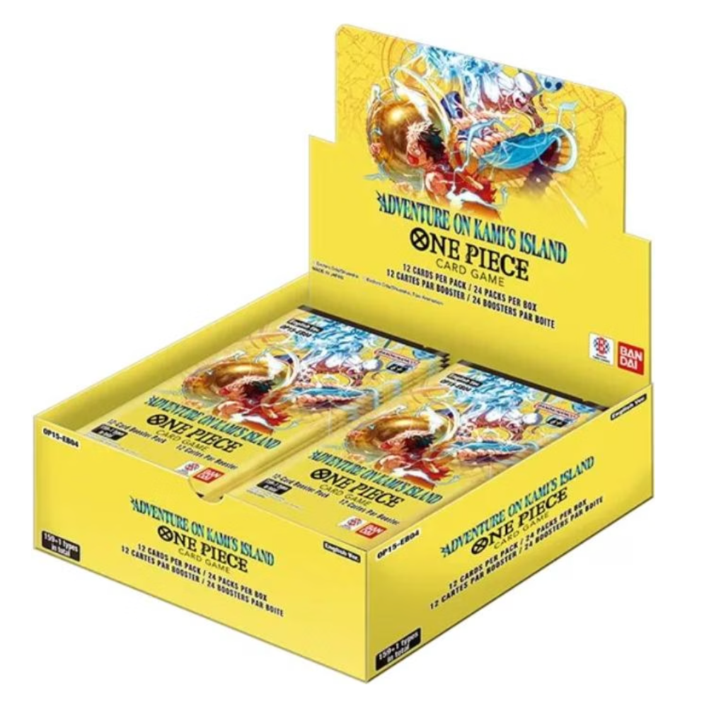 One Piece Card Game OP-15 Adventure on Kami's Island – Englische Booster Box | 24 Packs | Bandai