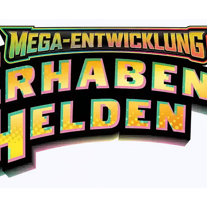 Pokémon Mega-Entwicklung Erhabene Helden – offizielles Set-Logo 2026