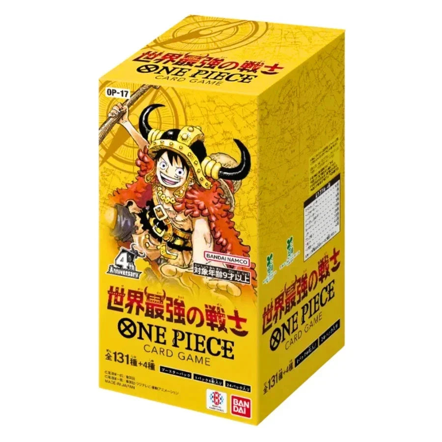 One Piece TCG OP-17: Alles zum 4. Jubiläumsset "The World's Strongest Warriors"