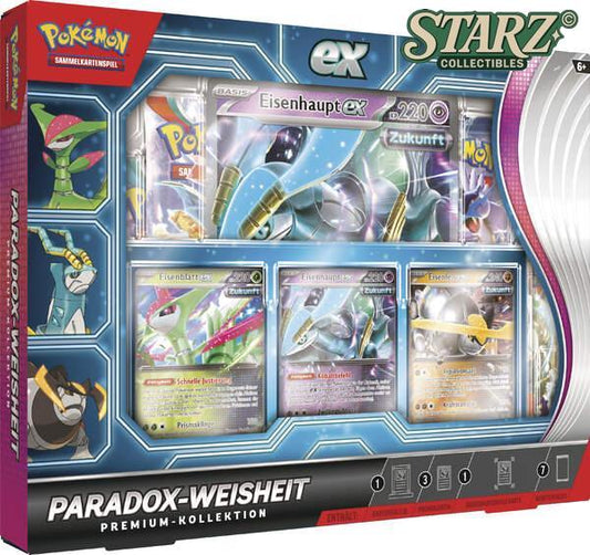 Pokémon Paradox Weisheit ex Premium Kollektion deutsch - OVP | Starz Collectibles