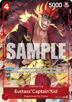 Eustass"Captain"Kid (OP14-014) (V.1)