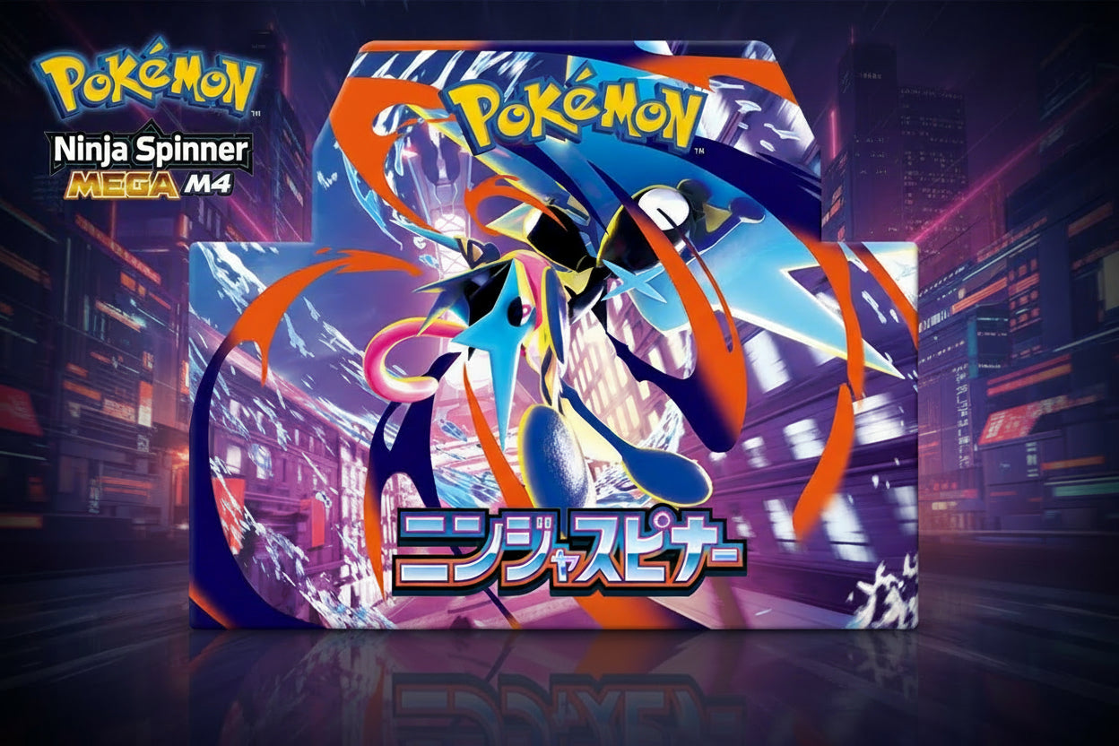 Pokémon Ninja Spinner M4 Booster Display Box 